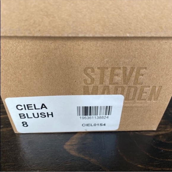 NEW Steve Madden Blush Pink Slide Sandals size 8 - Picture 6 of 8